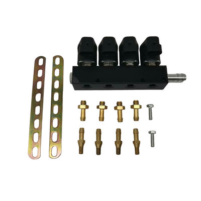 Купить Сплавный инжектор СНГ 12В для 4-цилиндровых транспортных средств Профессионально проверенное сопротивление 3 Ом online manufacture