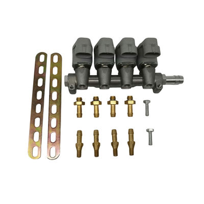 Купить Серая инжекторная рельса для СПГ/СПГ с сопротивлением 2 Ом Профессиональное испытание для 4-тактных автомобилей на СПГ или СПГ online manufacture