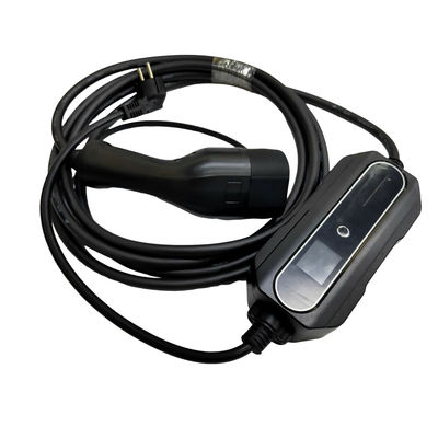 Good price Серебряный заряжатель плакировкой EV портативный 1 AC 16A участка регулируемый со штепсельной вилкой Schuko поручая онлайн