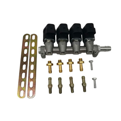 Good price 4 цилиндровый инжектор из сплава СНГ с 12 В напряжением и сопротивлением 2 Ом онлайн